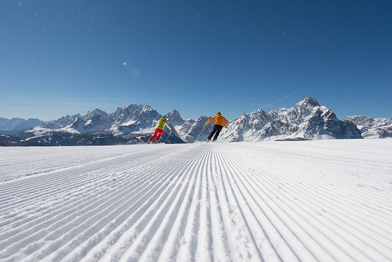 Skifahren Dolomiten